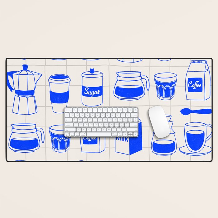 Coffee time Desk Mat Gallery Image 1
