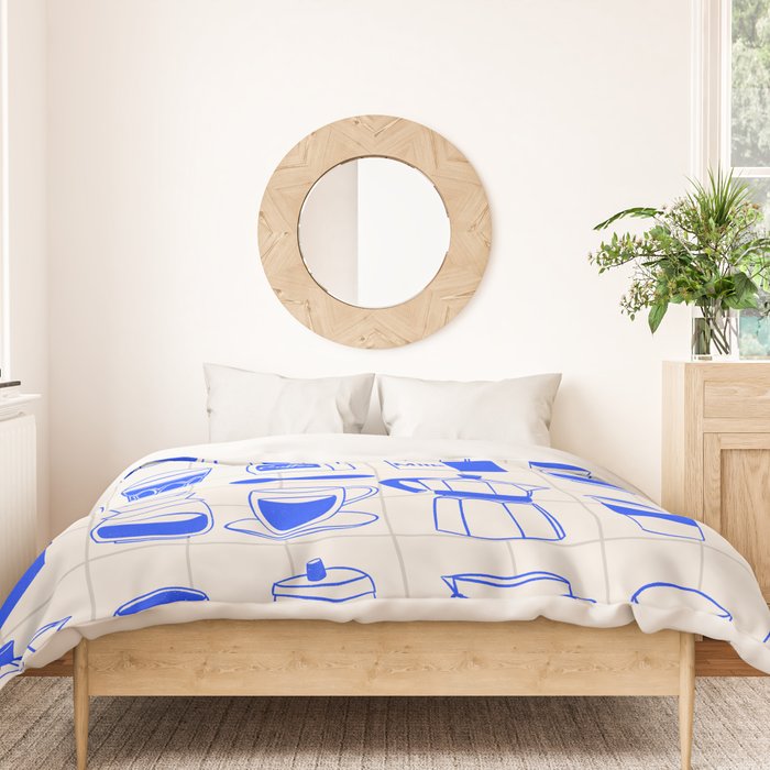 Coffee time Duvet Cover Gallery Image 3