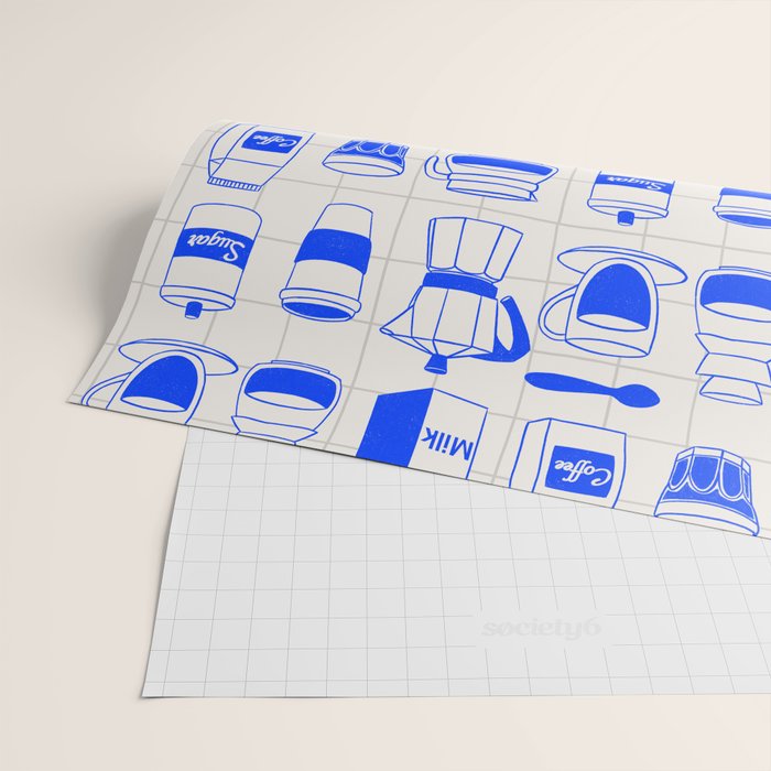 Coffee time Wrapping Paper Gallery Image 2