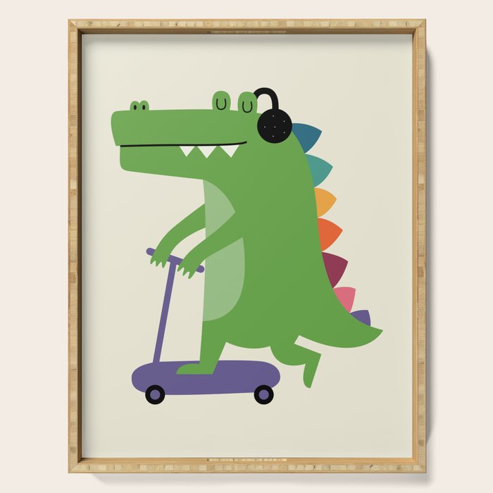 Croco Scooter Serving Tray Gallery Image 1