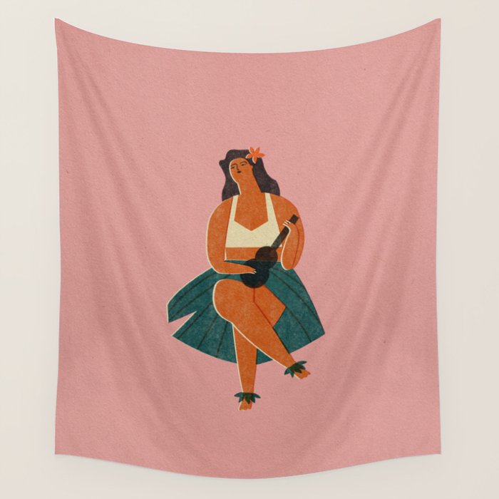 Aloha'Oe Wall Tapestry Gallery Image 1