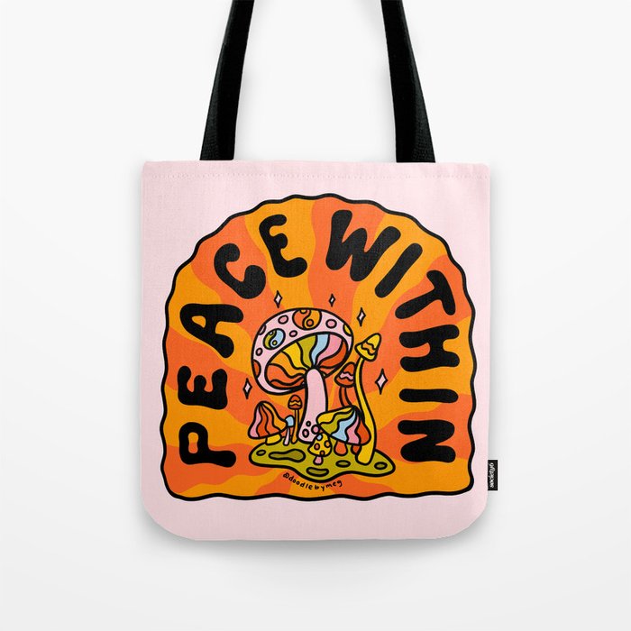 Peace Within Tote Bag Gallery Image 1