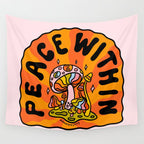 Peace Within Wall Tapestry Gallery Image 4