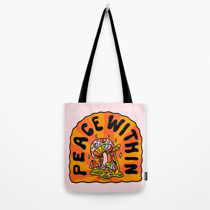 Peace Within Tote Bag Gallery Image 2