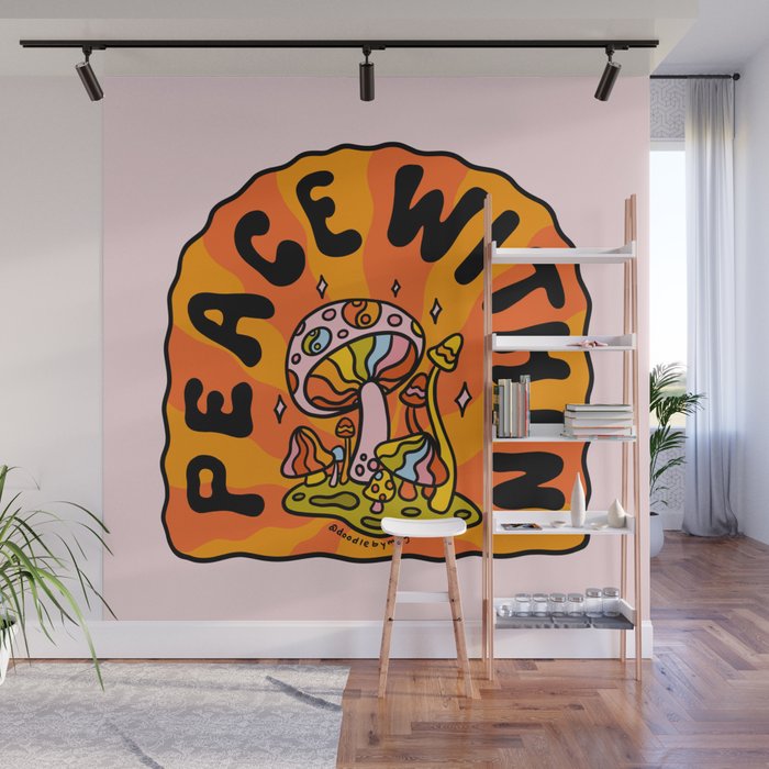 Peace Within Wall Mural Gallery Image 1