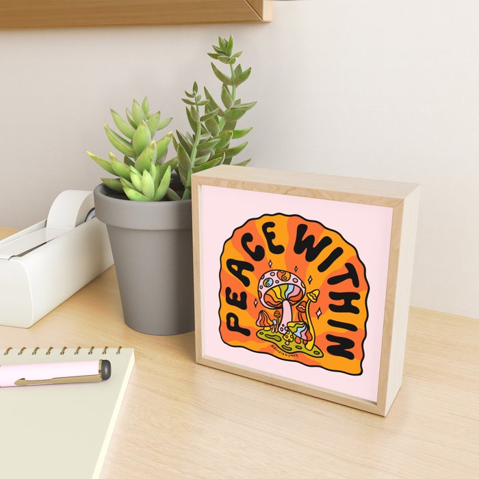 Peace Within Mini Art Print Gallery Image 2