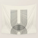 Arch duo 1 Mid century modern Wall Tapestry Gallery Image 4