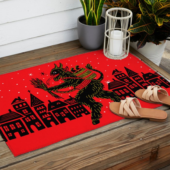 Krampus Outdoor Rug Gallery Image 2