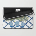 Lemons Lemon Trees Ginger Jar Chinoiserie  Laptop Sleeve Gallery Image 2