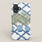 Lemons Lemon Trees Ginger Jar Chinoiserie  iPhone Case Gallery Image 1