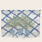 Lemons Lemon Trees Ginger Jar Chinoiserie  Wall Hanging Gallery Image 1