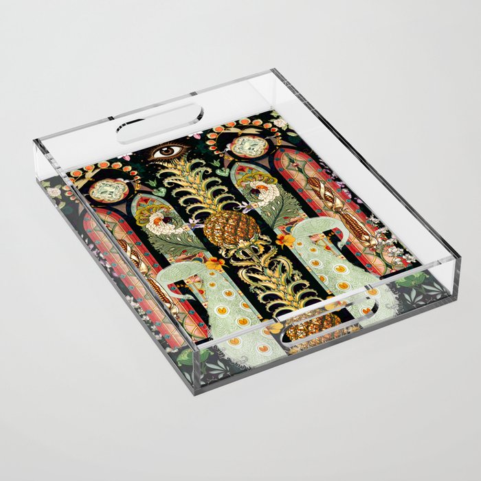  Victorian Midnight IV Acrylic Tray Gallery Image 1