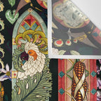  Victorian Midnight IV Wall Tapestry Gallery Image 3