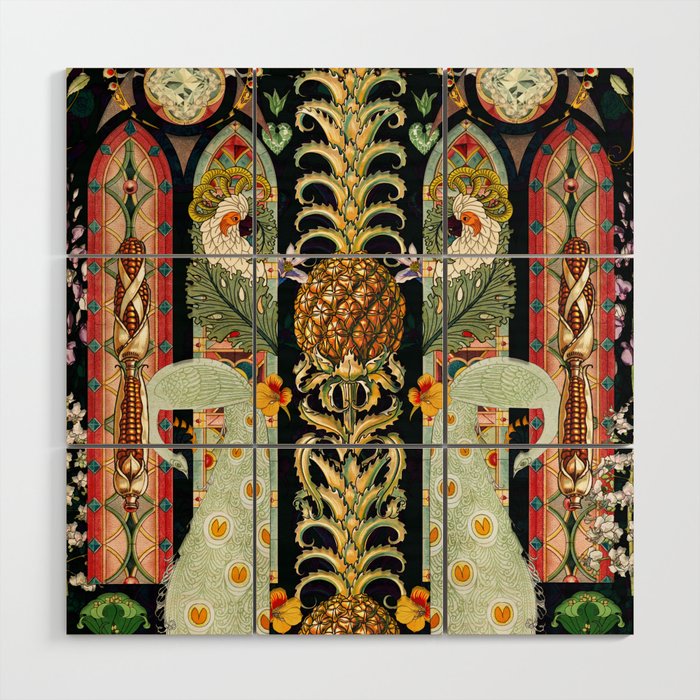  Victorian Midnight IV Wood Wall Art Gallery Image 1