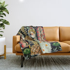 Victorian Midnight IV Throw Blanket Gallery Image 1