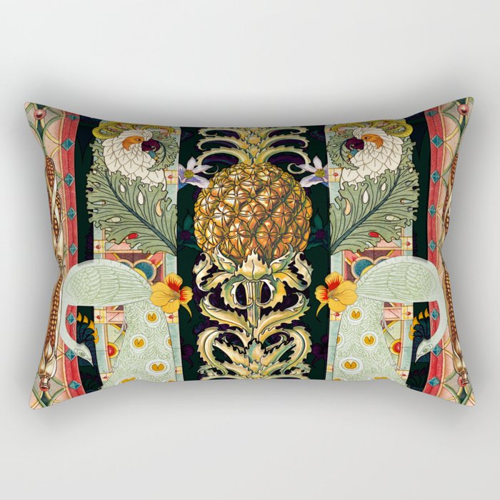  Victorian Midnight IV Rectangular Pillow Gallery Image 2