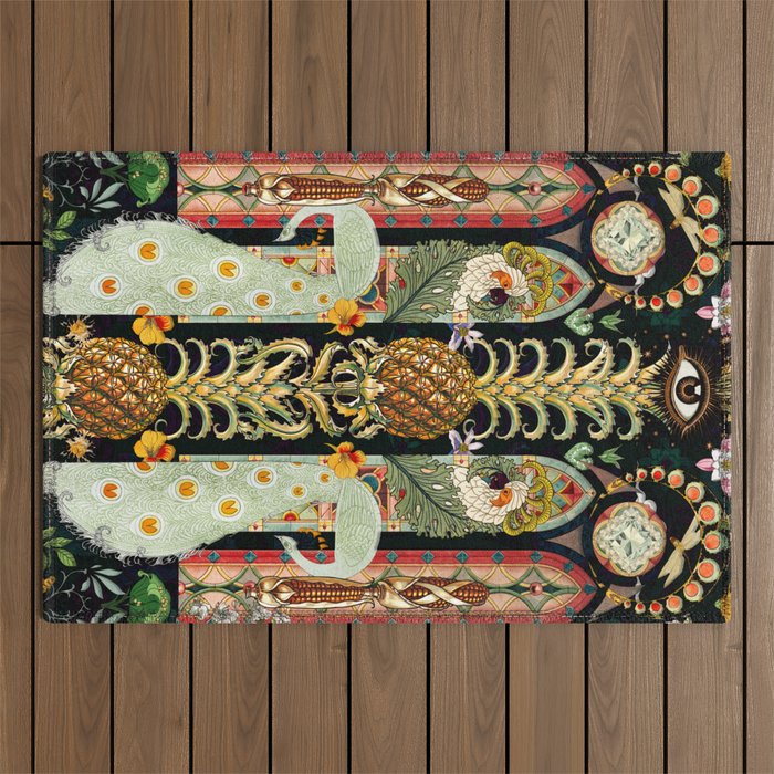  Victorian Midnight IV Outdoor Rug Gallery Image 1