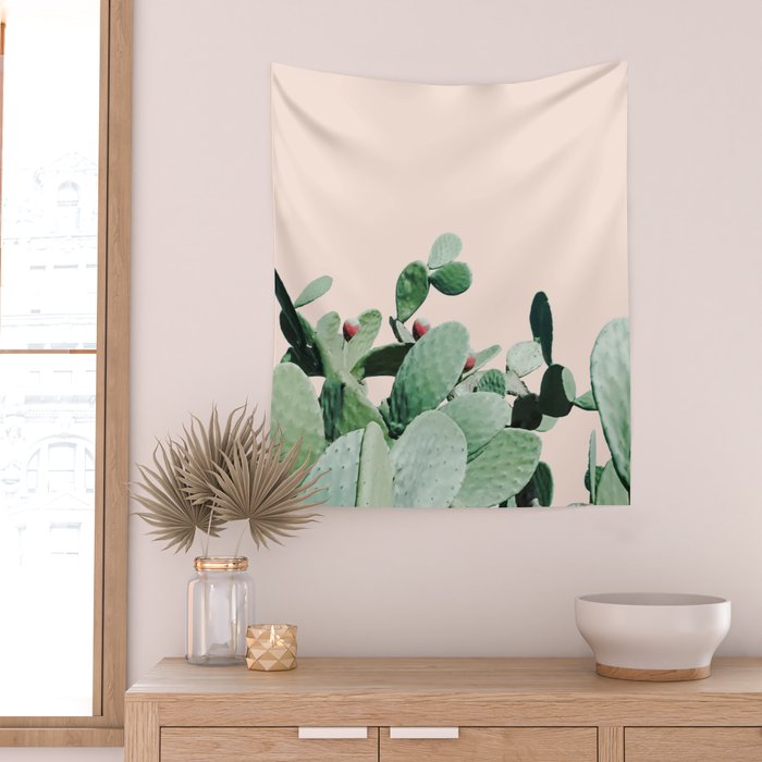 Cactus culture Wall Tapestry Gallery Image 2