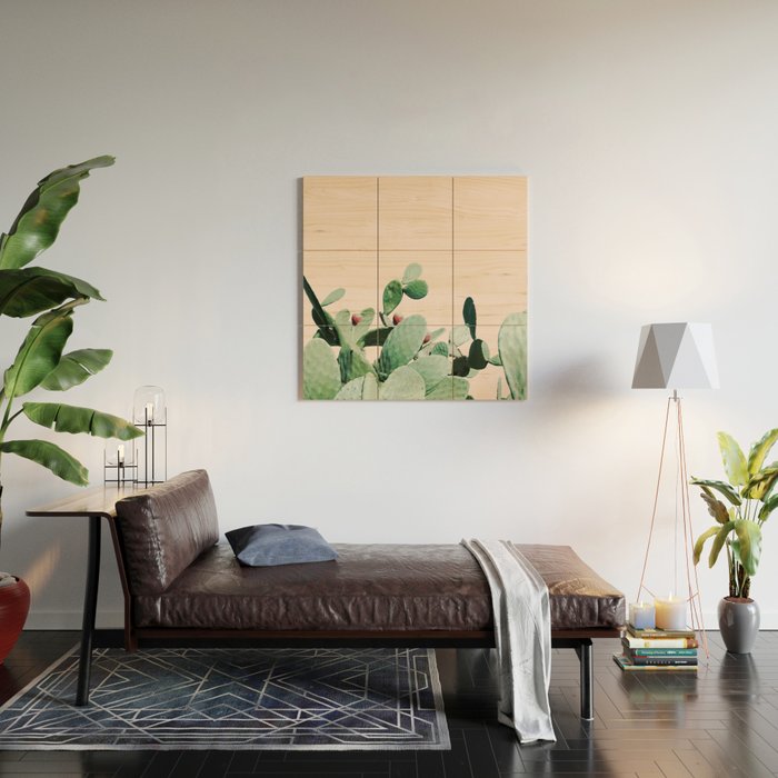 Cactus culture Wood Wall Art Gallery Image 2
