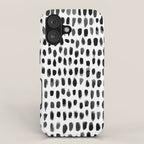 Dots (Black) iPhone Case Gallery Image 1
