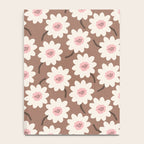 Flower field - mocha pink Notebook Gallery Image 4