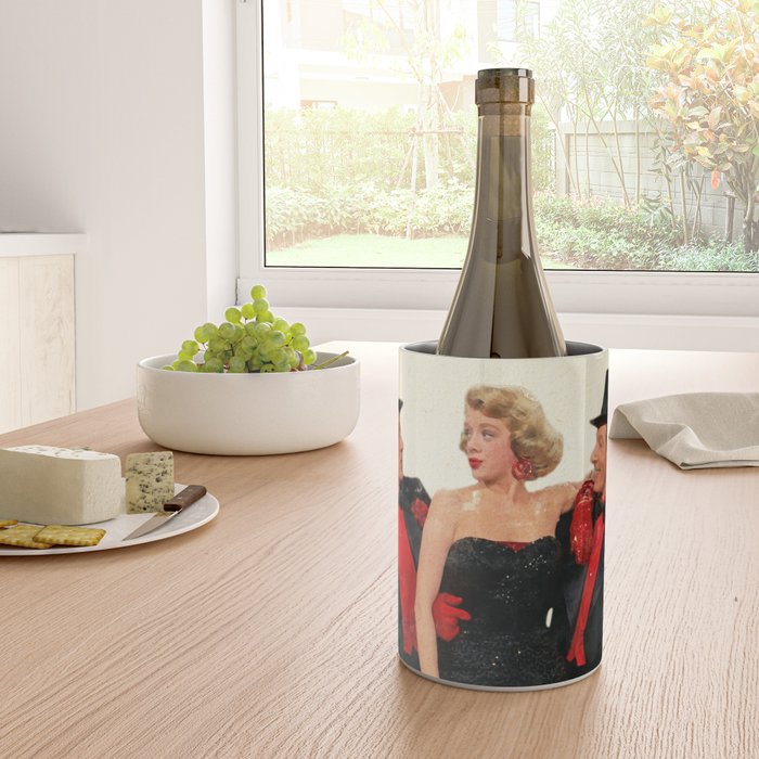 Mister Bones (White Christmas) Wine Chiller Gallery Image 4