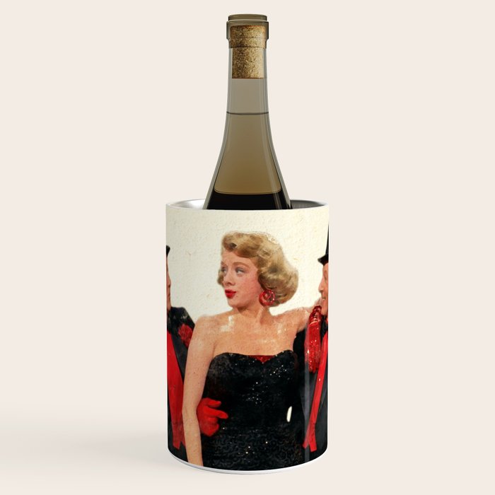 Mister Bones (White Christmas) Wine Chiller Gallery Image 1