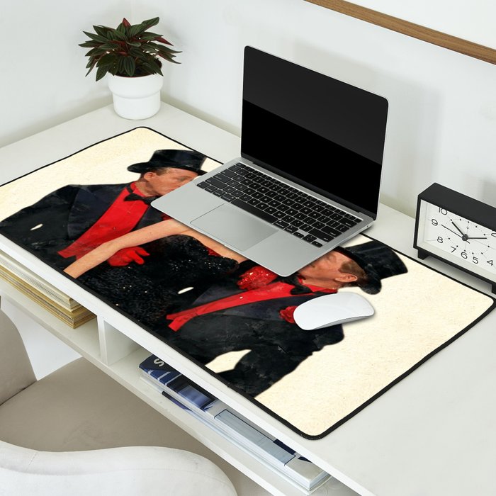 Mister Bones (White Christmas) Desk Mat Gallery Image 2
