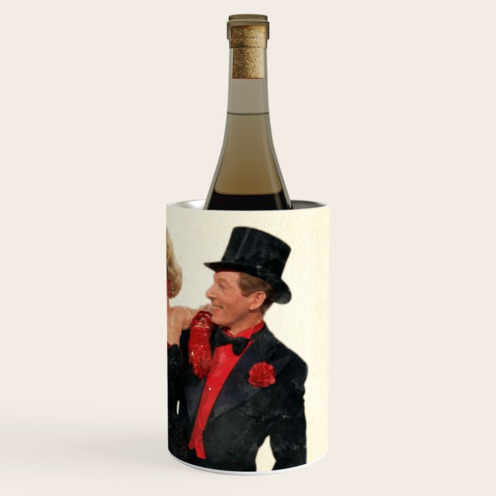 Mister Bones (White Christmas) Wine Chiller Gallery Image 3