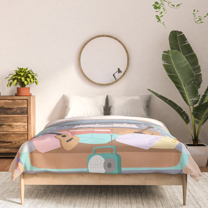 Beach Van Comforter Gallery Image 3