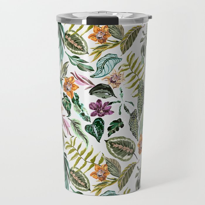 Wild colorful jungle FN7 Travel Mug Gallery Image 1