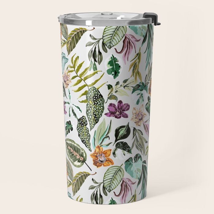 Wild colorful jungle FN7 Travel Mug Gallery Image 2