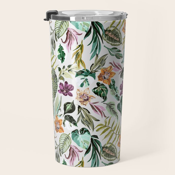 Wild colorful jungle FN7 Travel Mug Gallery Image 3