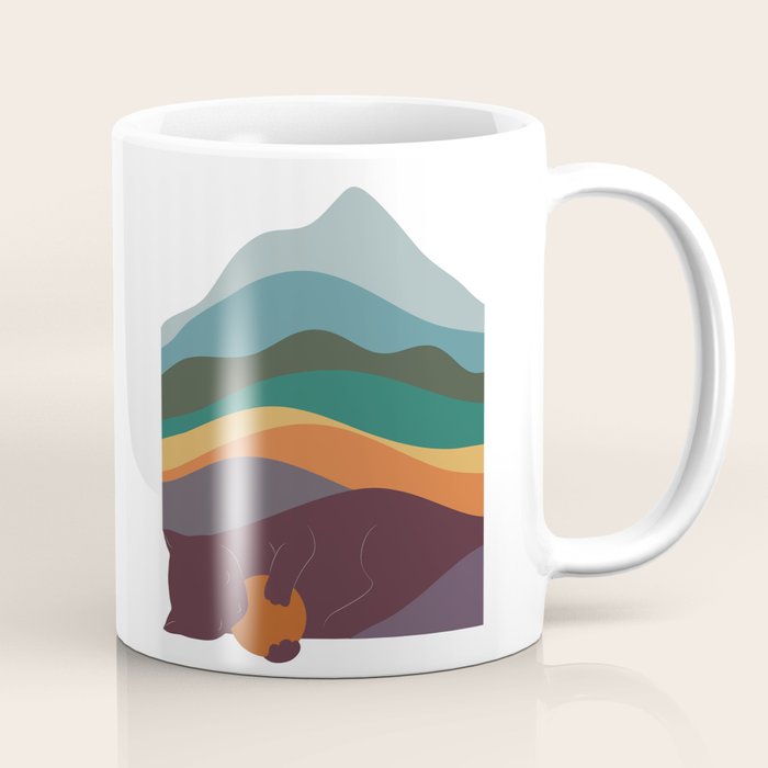 Cat Landscape 8 Coffee Mug Gallery Image 1