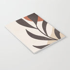 Minimal Abstract Art Plant 8 Notebook Gallery Image 3