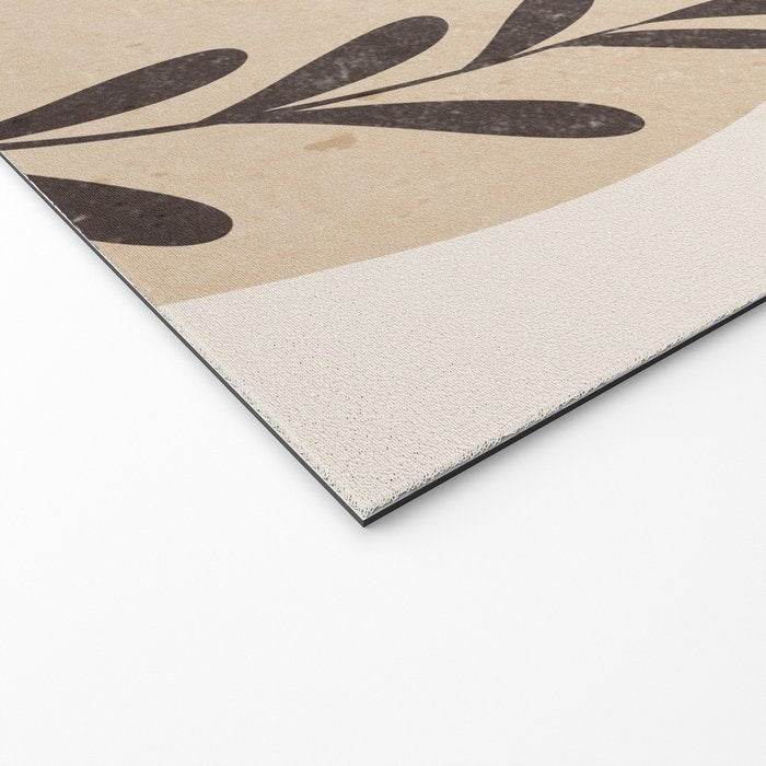 Minimal Abstract Art Plant 8 Welcome Mat Gallery Image 2
