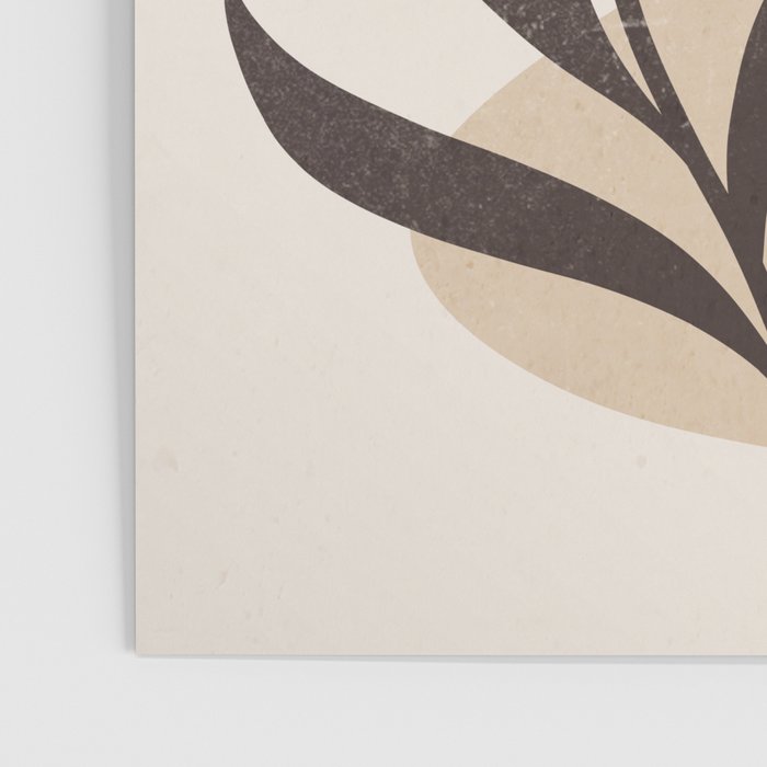 Minimal Abstract Art Plant 8 Poster Gallery Image 3