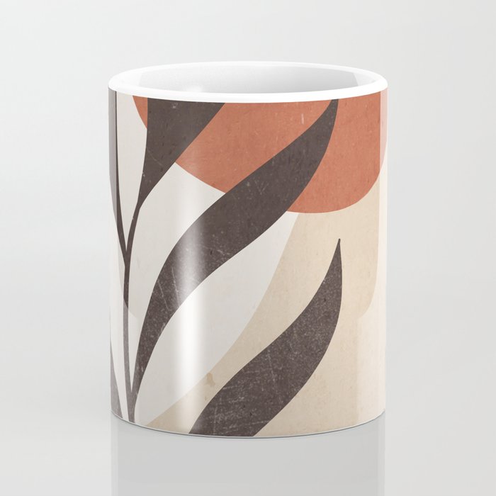 Minimal Abstract Art Plant 8 Coffee Mug Gallery Image 4