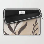 Minimal Abstract Art Plant 8 Laptop Sleeve Gallery Image 2