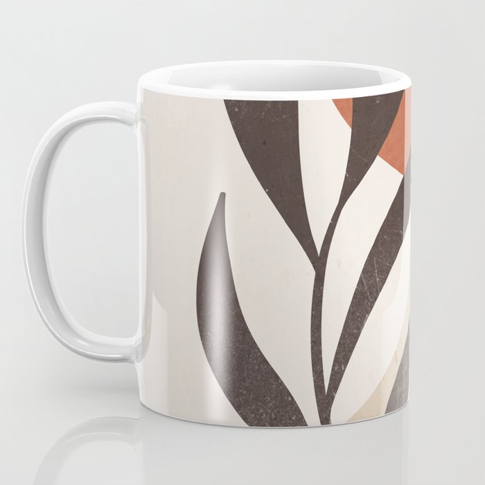 Minimal Abstract Art Plant 8 Coffee Mug Gallery Image 3