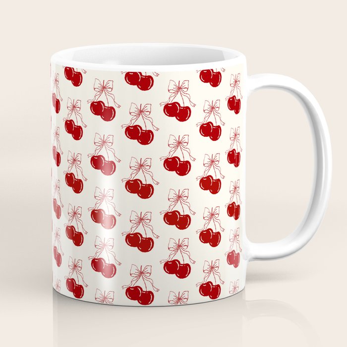 cherry coquette bows Coffee Mug Gallery Image 1