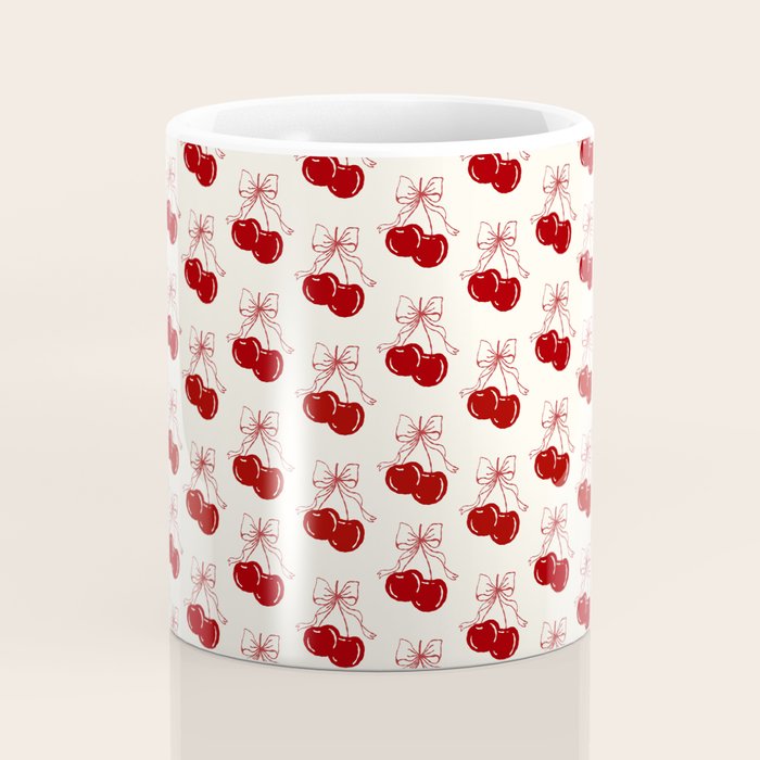cherry coquette bows Coffee Mug Gallery Image 4