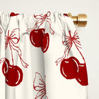 cherry coquette bows Window Curtain Gallery Image 2