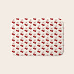 cherry coquette bows Bath Mat Gallery Image 1