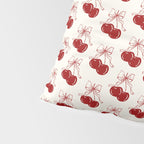cherry coquette bows Pillow Sham Gallery Image 4
