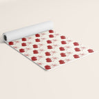 cherry coquette bows Yoga Mat Gallery Image 2