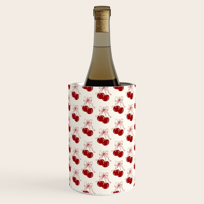 cherry coquette bows Wine Chiller Gallery Image 3