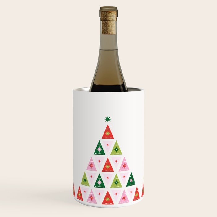 Merry Christmas Tree Wine Chiller Gallery Image 1