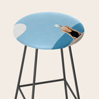 Minimalist Beach Sun Horizon Stool Gallery Image 2