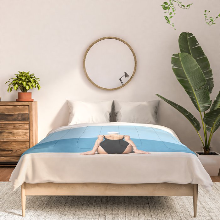 Minimalist Beach Sun Horizon Comforter Gallery Image 3